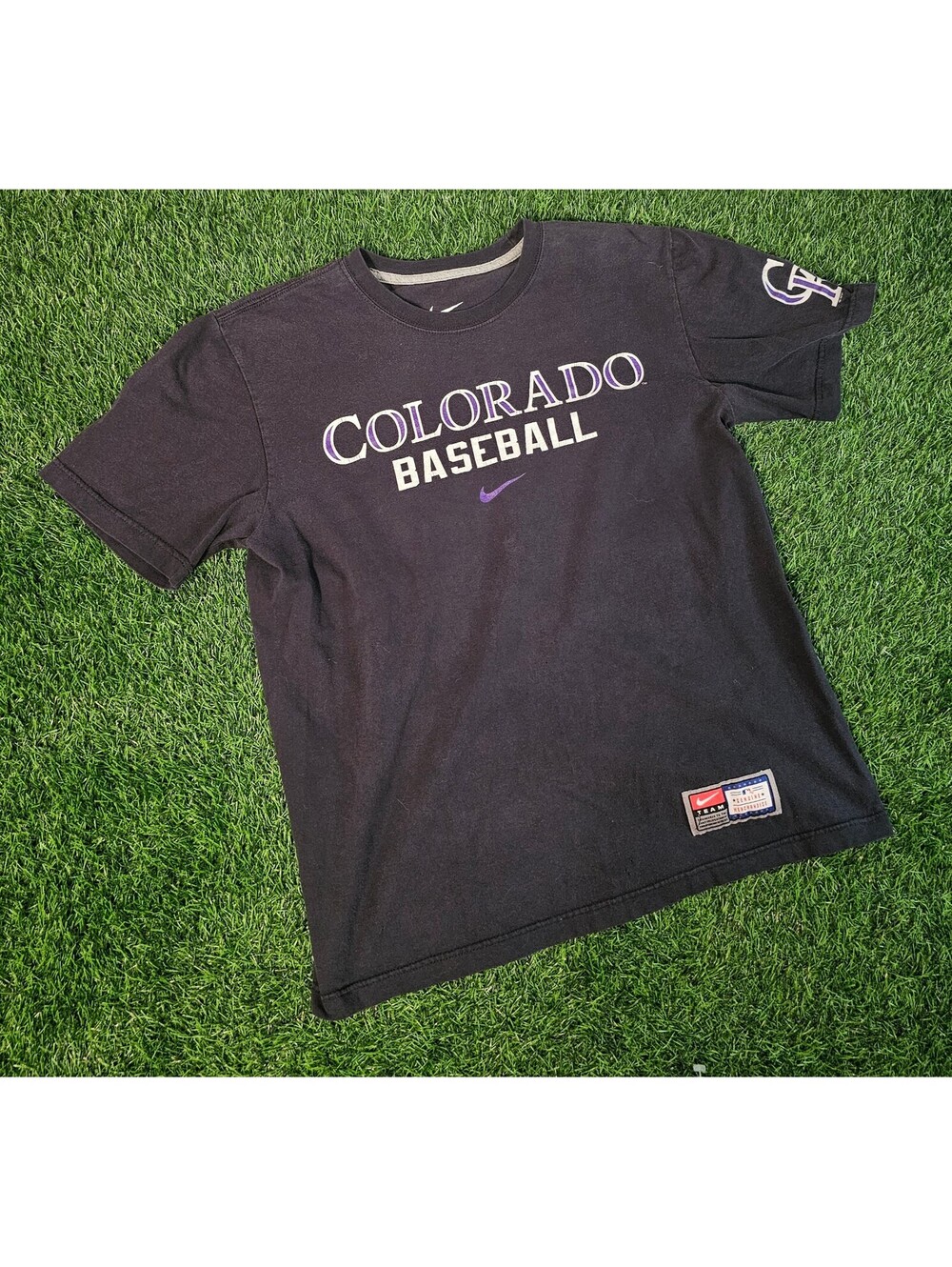 Nike Colorado Baseball Black T-Shirt Medium